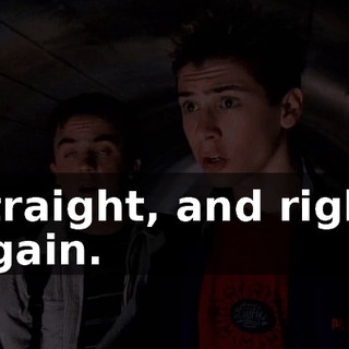 straight, and right again.
