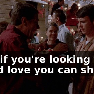 ♪ So if you're looking to find love you can share ♪