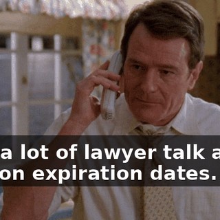 with a lot of lawyer talk about coupon expiration dates.