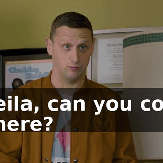Sheila, can you come in here?