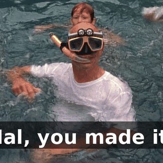Hal, you made it!