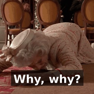 Why, why?
