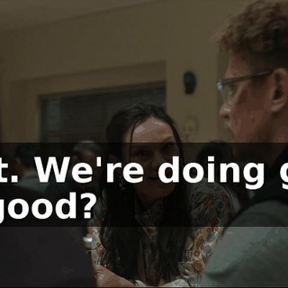 Great. We're doing good. You good?