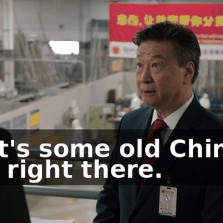 That's some old Chinese shit right there.