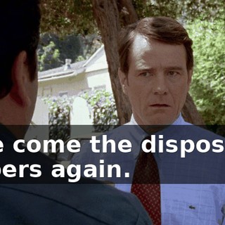 here come the disposable diapers again.