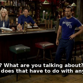 - What? What are you talking about? - What does that have to do with anything?