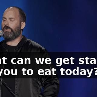 What can we get started for you to eat today?"