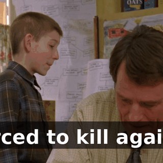 Forced to kill again"?