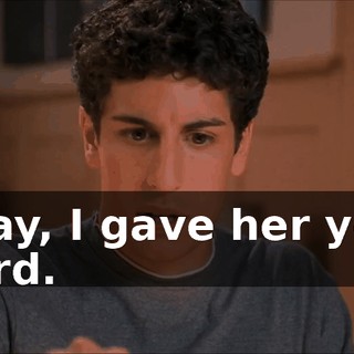 Okay, I gave her your word.
