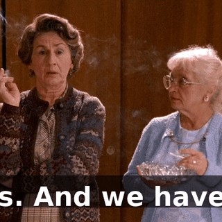 It is. And we haven't
