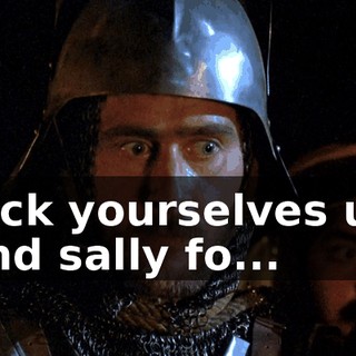 Pick yourselves up and sally fo...
