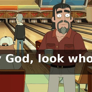 By God, look who it is!