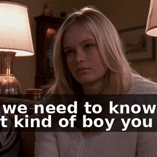 and we need to know what kind of boy you are.