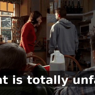 That is totally unfair!