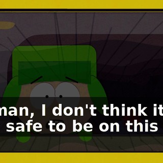Oh man, I don't think it's very safe to be on this bus.