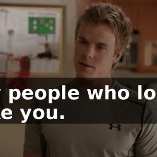 by people who look like you.