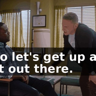 - So let's get up and get out there.