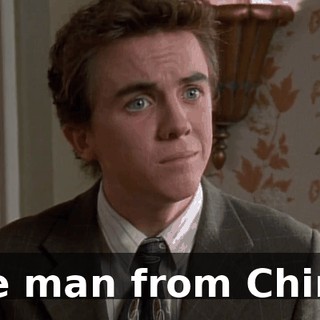 the man from China.