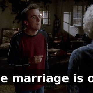 The marriage is off.
