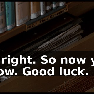 All right. So now you know. Good luck.