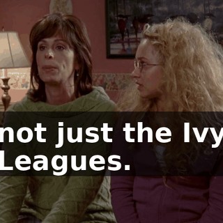 not just the Ivy Leagues.