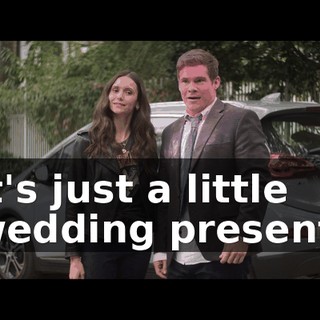 It's just a little wedding present.