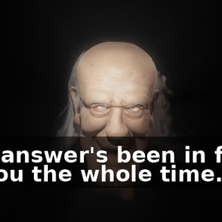 The answer's been in front of you the whole time.