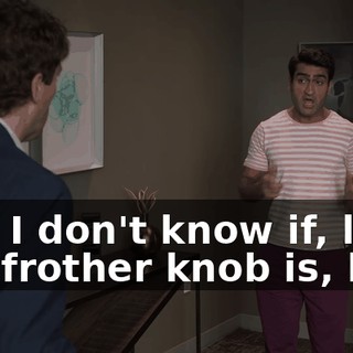 and I don't know if, like, the frother knob is, like,