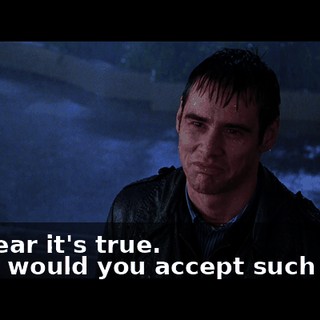 - l swear it's true. - Why would you accept such gifts?