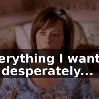 everything I wanted so desperately...