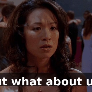 But what about us?