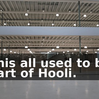 This all used to be part of Hooli.