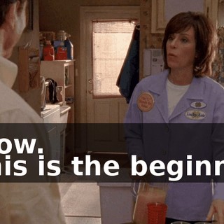 - Wow. - This is the beginning