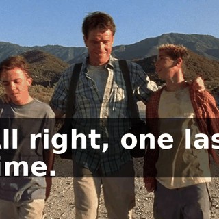 All right, one last time.