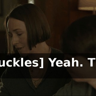 - [chuckles] Yeah. Thank you.