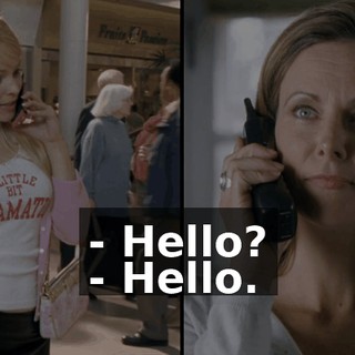 - Hello? - Hello.