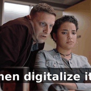 then digitalize it?