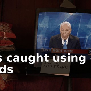 was caught using city funds
