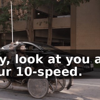 Hey, look at you and your 10-speed.