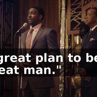 a great plan to be a great man."