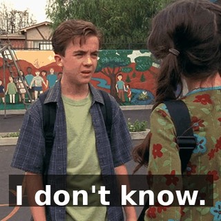 I don't know.