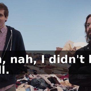 Nah, nah, I didn't lose it all.