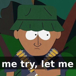 Let me try, let me try.