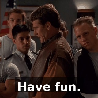 Have fun.
