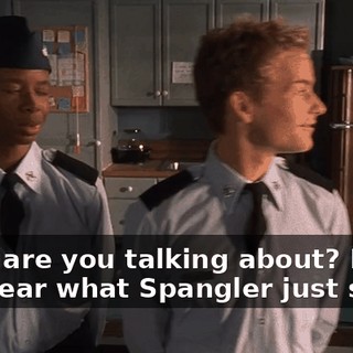 What are you talking about? Didn't you hear what Spangler just said?