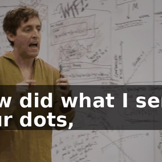 how did what I send, four dots,