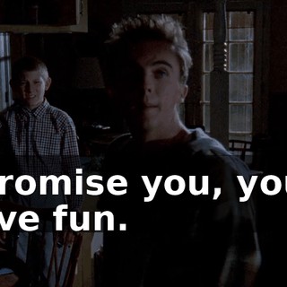 I promise you, you'll have fun.