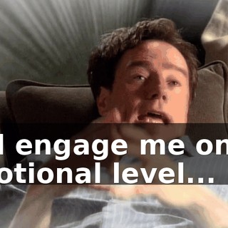 and engage me on an emotional level...