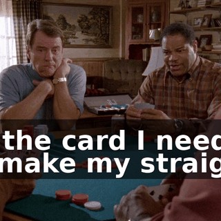 So the card I needed to make my straight