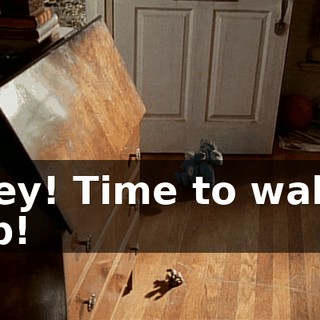 Hey! Time to wake up!